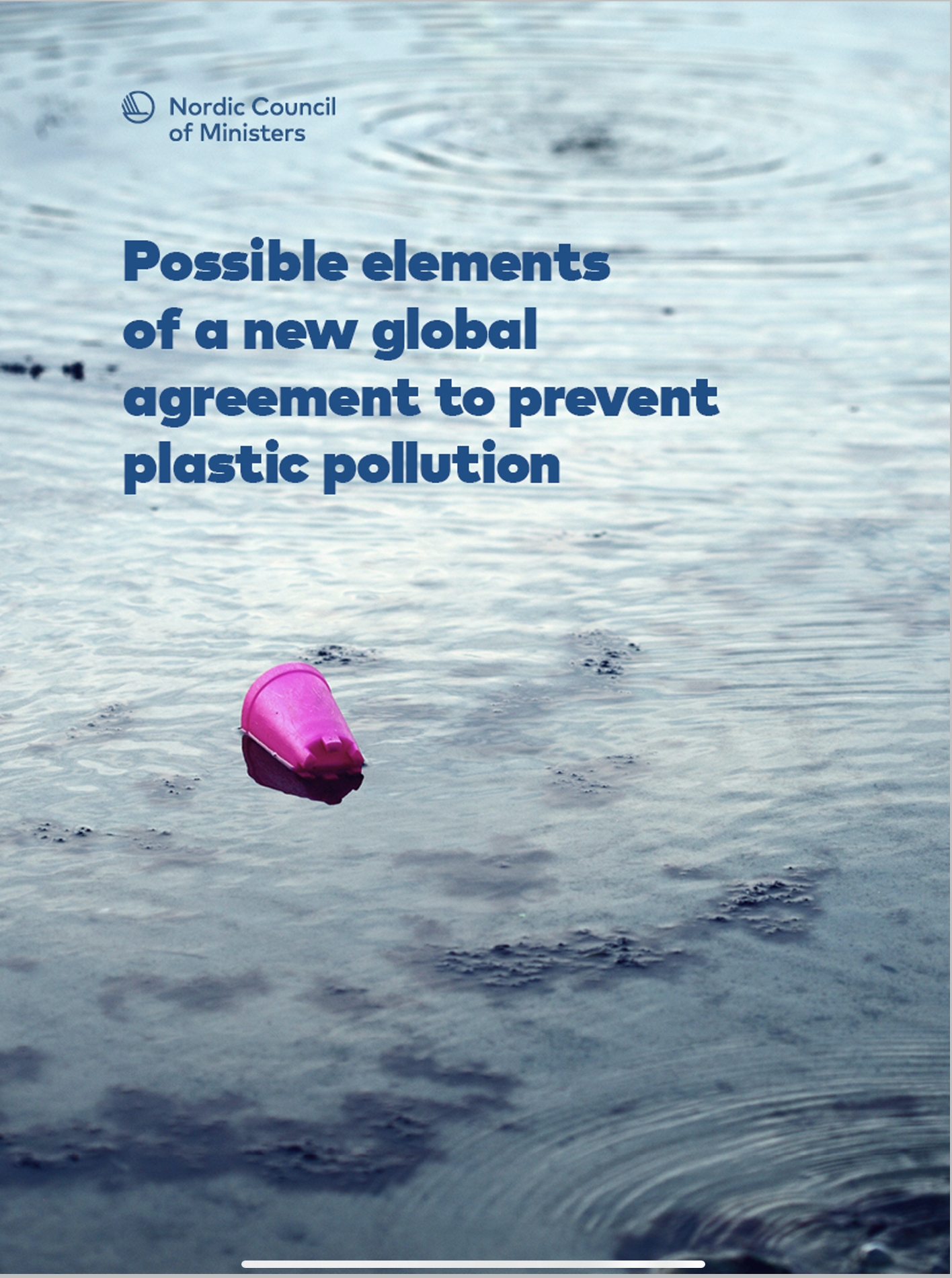 Possible Elements of a New Global Agreement to Prevent Plastic Pollution